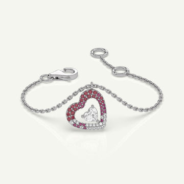 Lovely Heart Anklet