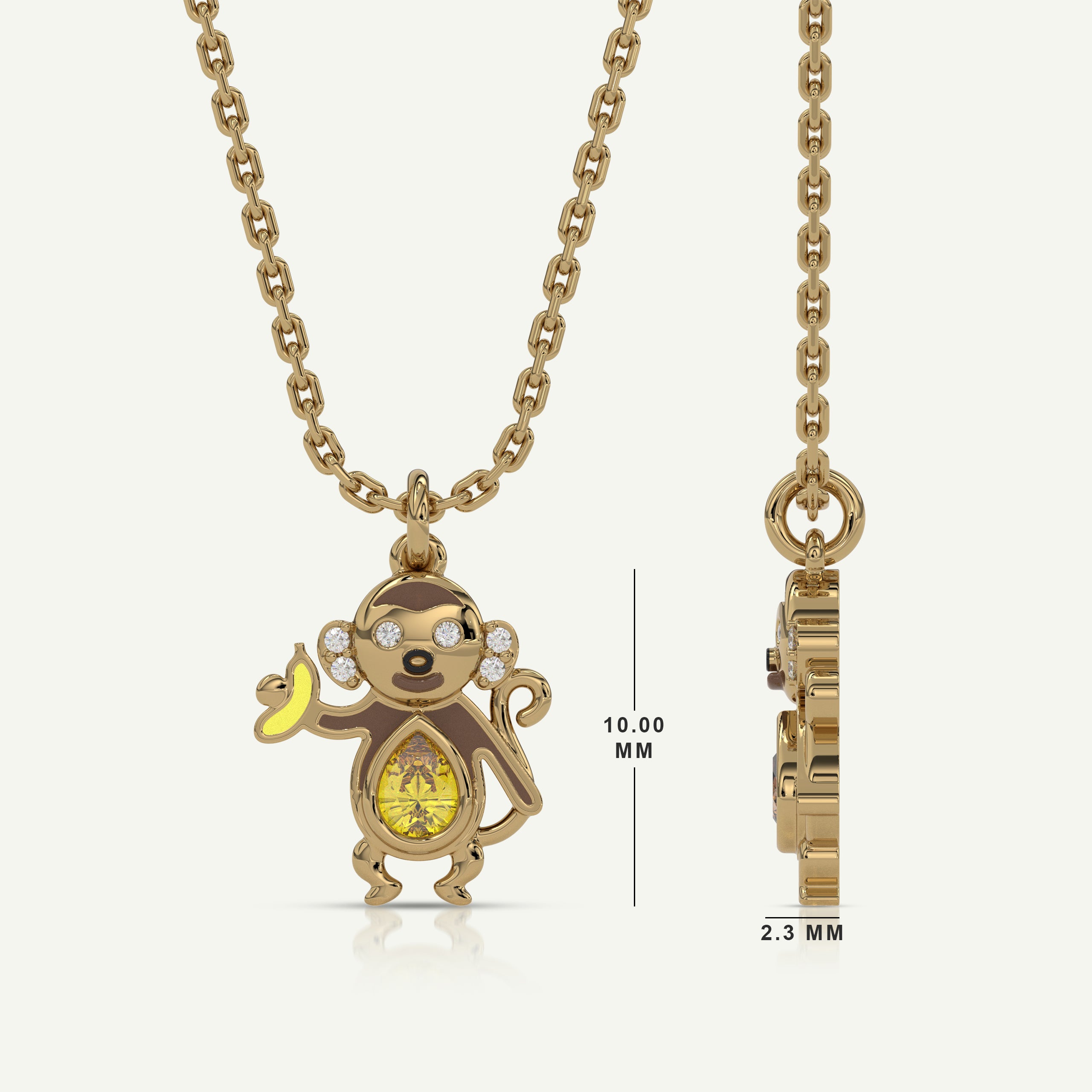 My Lil Monkey Pendant