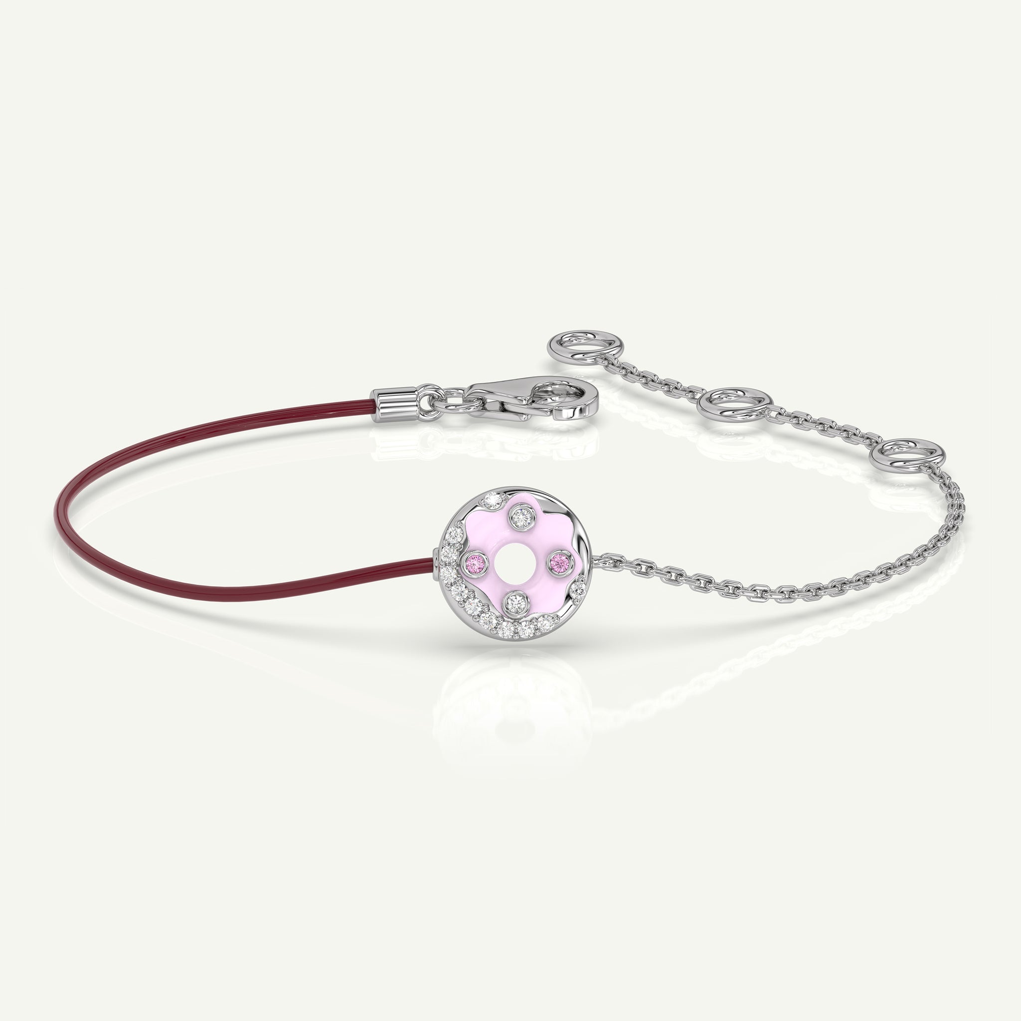 Donut Worry, Be Happy Bracelet