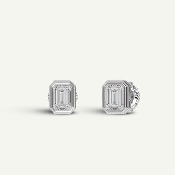 Mini Emerald Studs