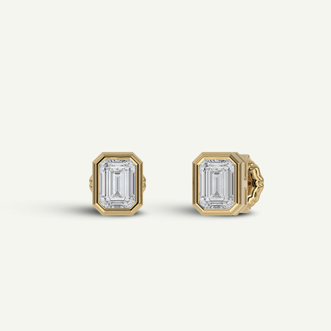 Mini Emerald Studs
