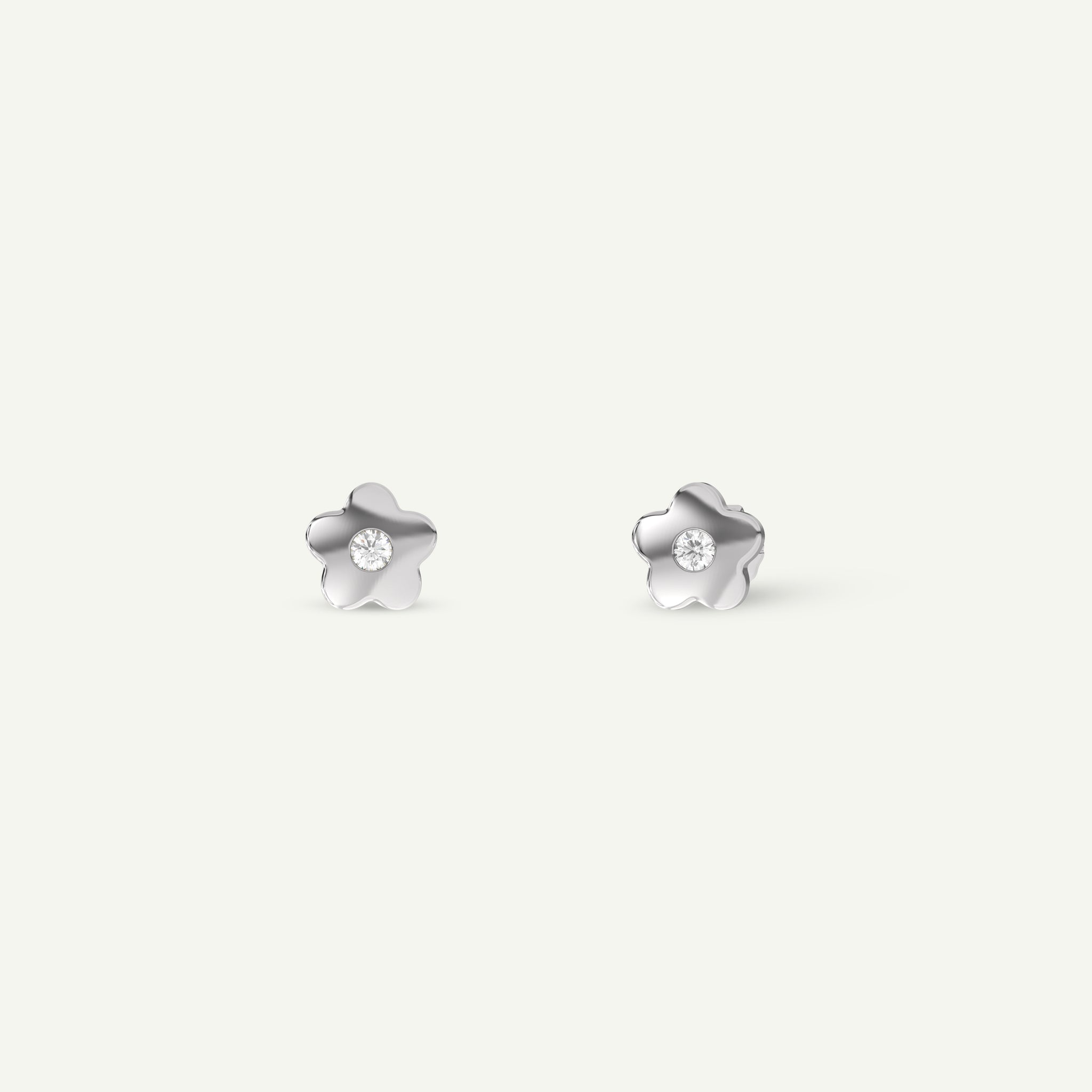 Mini Gold Floral Studs