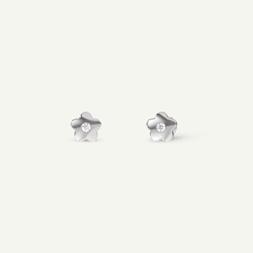 Mini Gold Floral Studs