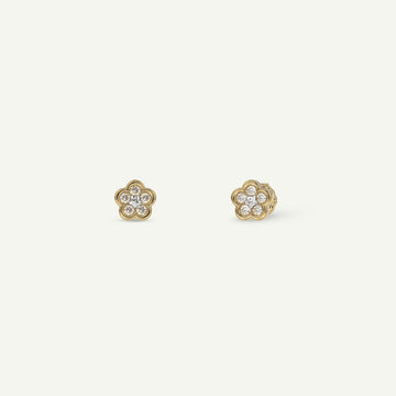 Mini Classic Floral Studs