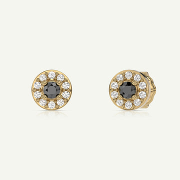 Mini Evil Black Eye Stud For Her