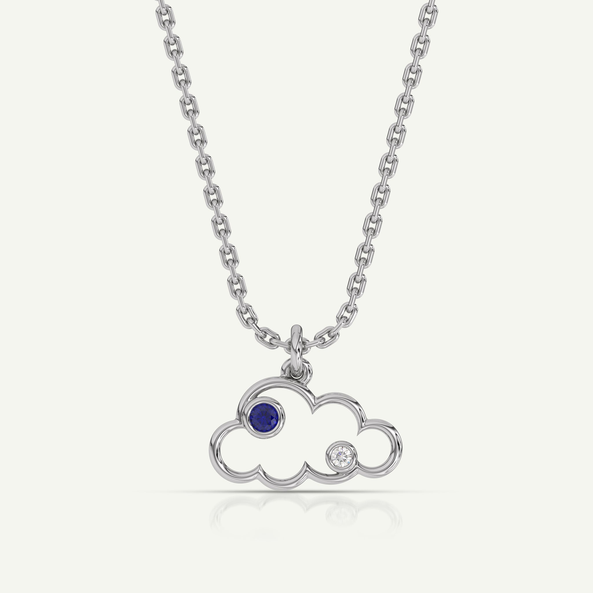 Cotton Candy Cloud Pendant