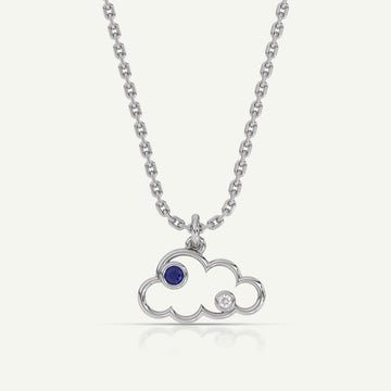Cotton Candy Cloud Pendant